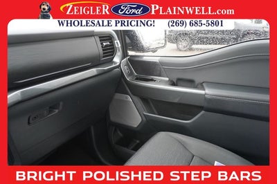 2023 Ford F-150 XLT Crew Cab 4x4 Twin Panel Roof Nav 20" Black Wheels