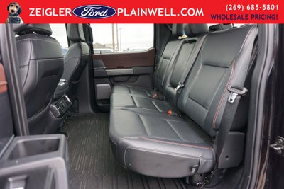 2023 Ford F-150 Lariat Sport Heated Cooled Leather Pano Roof Nav Trailer