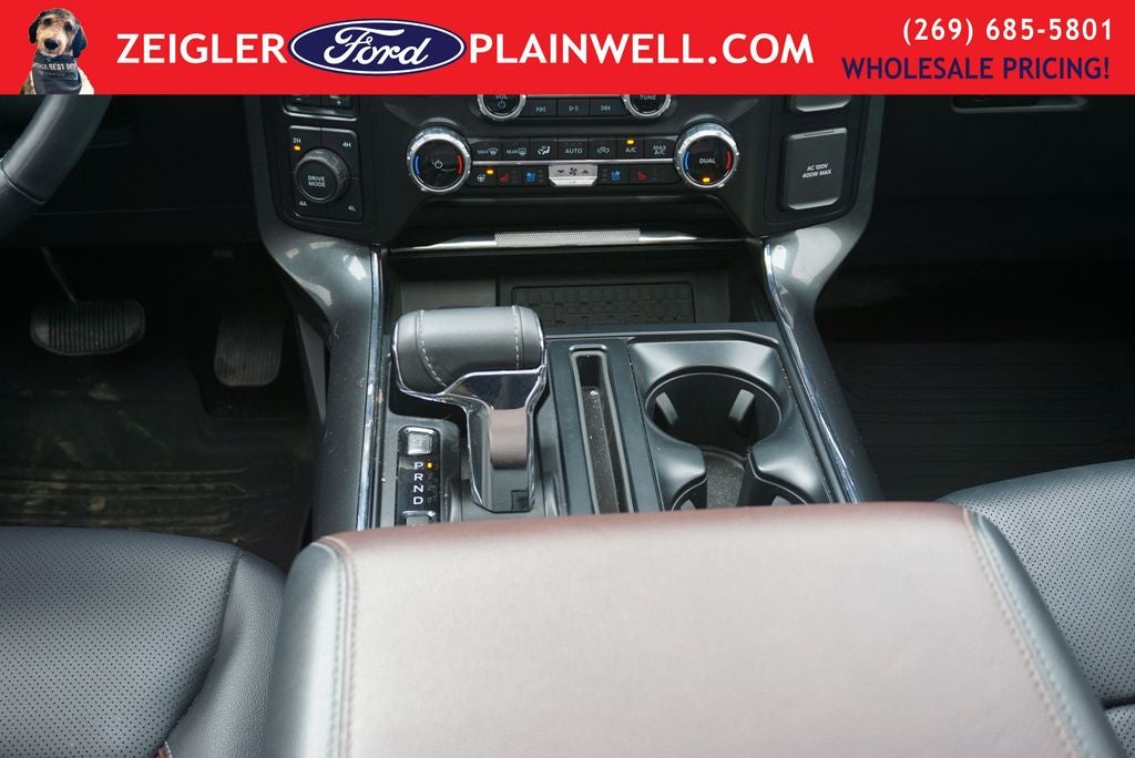 2023 Ford F-150 Lariat Sport Heated Cooled Leather Pano Roof Nav Trailer