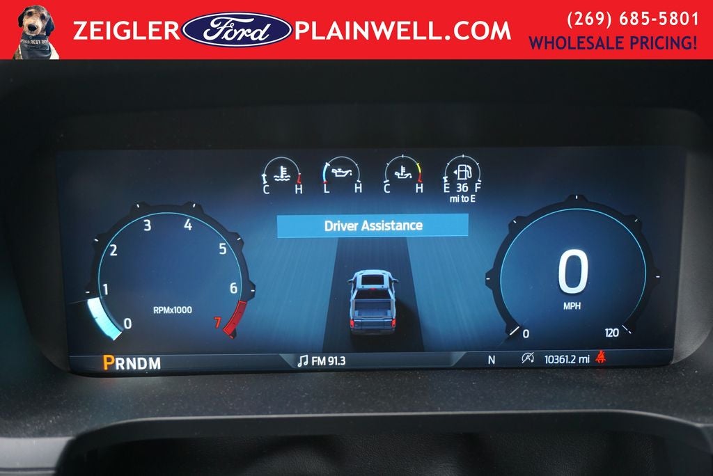 2024 Ford F-150 STX Crew Cab 4x4 Class 4 Tow Mobile Office Pkg Rear Ca