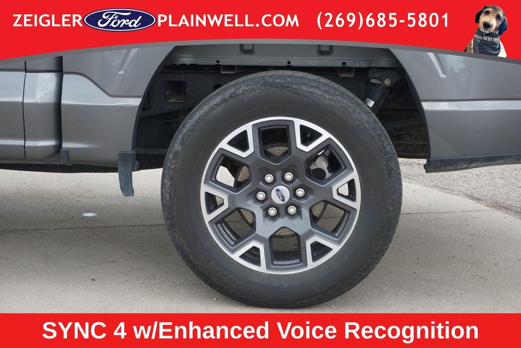 2024 Ford F-150 STX CREW CAB 4X4 NAVIGATION 20" WHEELS LANE DEPART TO