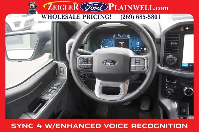 2025 Ford F-150 XLT CREW CAB 4X4 BLACK APPEARANCE PKG