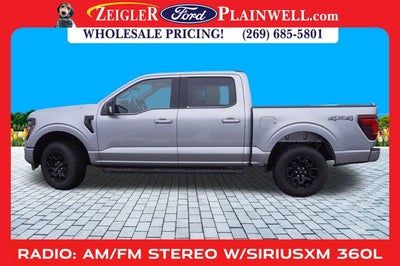 2025 Ford F-150 XLT CREW CAB 4X4 BLACK APPEARANCE PKG