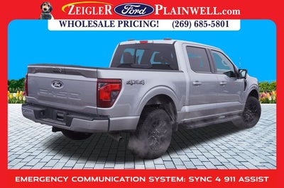 2025 Ford F-150 XLT CREW CAB 4X4 BLACK APPEARANCE PKG