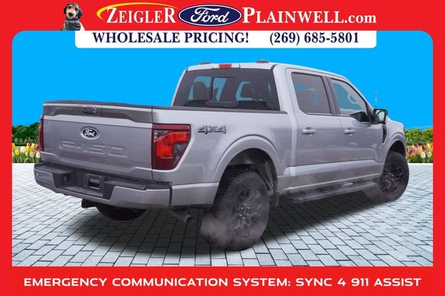 2025 Ford F-150 XLT CREW CAB 4X4 BLACK APPEARANCE PKG