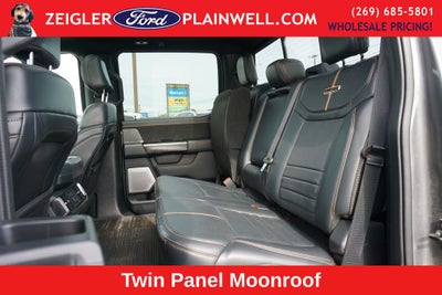 2022 Ford F-150 Platinum Twin Panel Roof Int Work Surface Tow Co-Pilot360 A