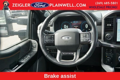 2022 Ford F-150 Platinum Twin Panel Roof Int Work Surface Tow Co-Pilot360 A
