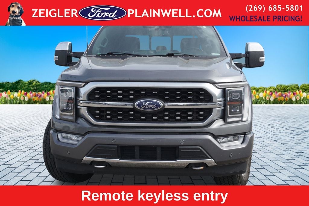 2022 Ford F-150 Platinum Twin Panel Roof Int Work Surface Tow Co-Pilot360 A