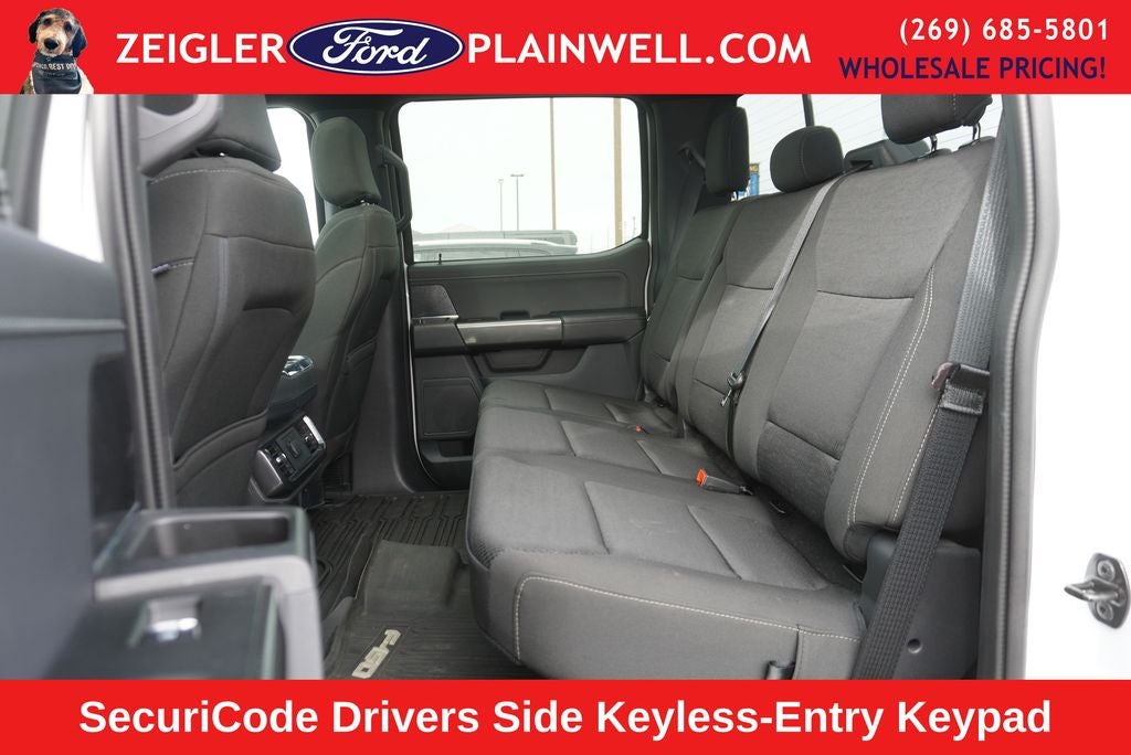 2023 Ford F-150 XLT HYBRID TWIN PANEL ROOF 20 ' BLACK ALLOYS REAR SLID