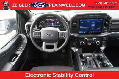 2023 Ford F-150 XLT HYBRID TWIN PANEL ROOF 20 ' BLACK ALLOYS REAR SLID