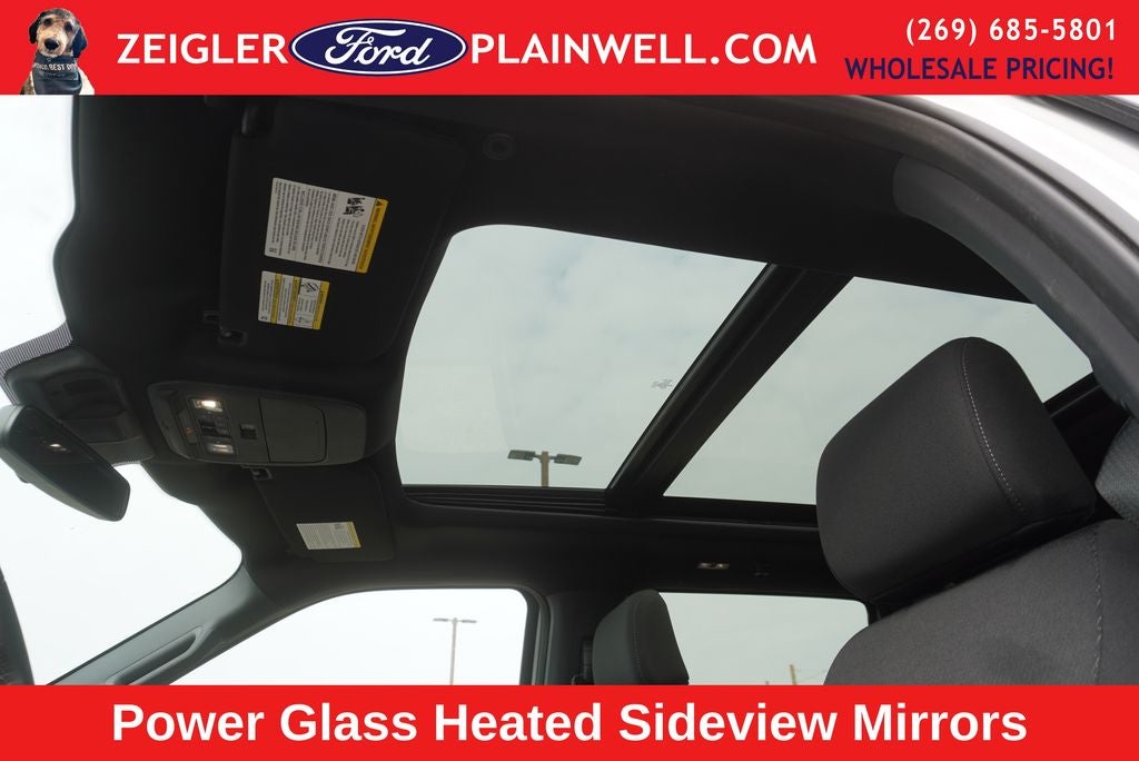 2023 Ford F-150 XLT HYBRID TWIN PANEL ROOF 20 ' BLACK ALLOYS REAR SLID