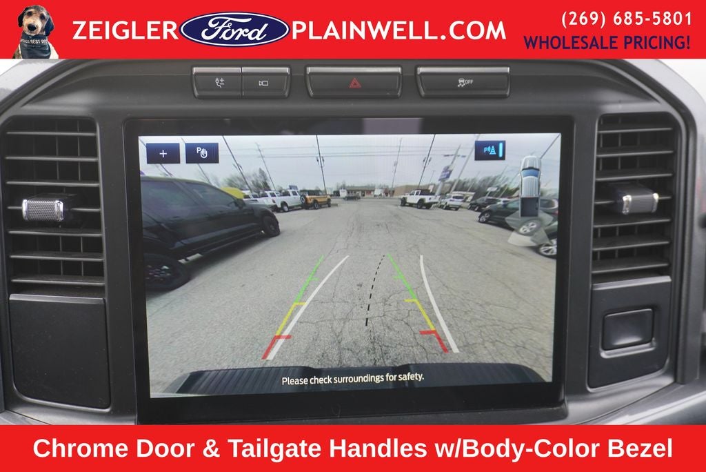 2023 Ford F-150 XLT HYBRID TWIN PANEL ROOF 20 ' BLACK ALLOYS REAR SLID