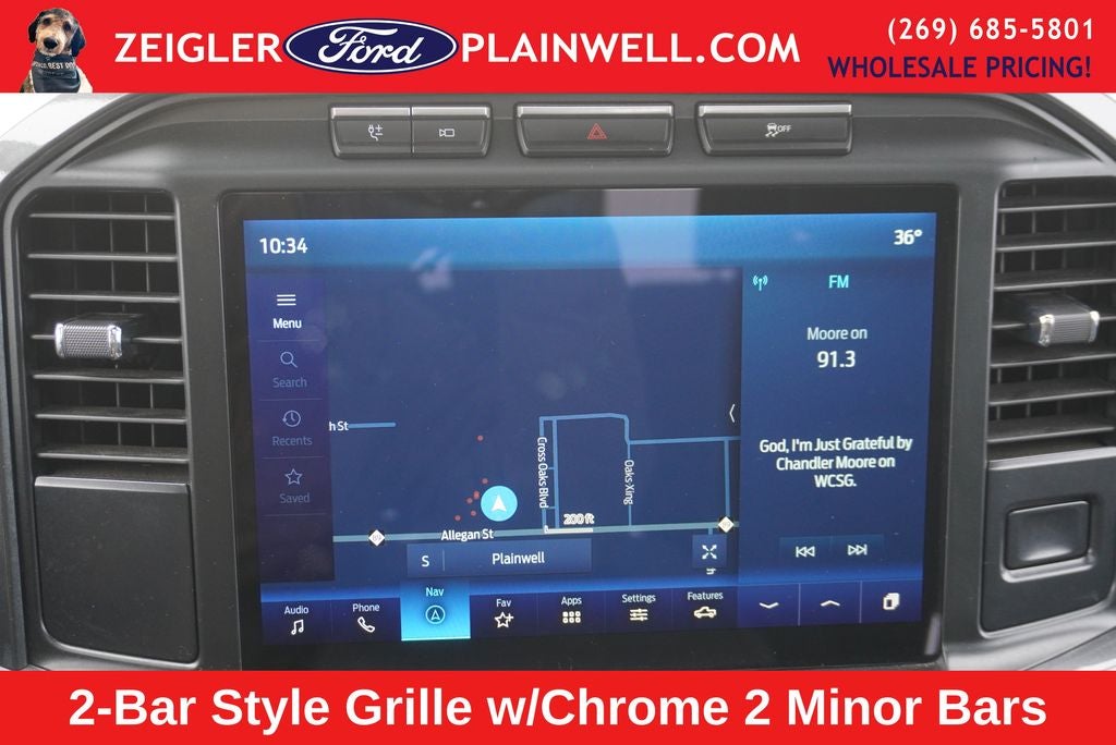 2023 Ford F-150 XLT HYBRID TWIN PANEL ROOF 20 ' BLACK ALLOYS REAR SLID