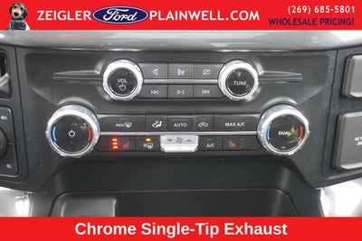 2023 Ford F-150 XLT HYBRID TWIN PANEL ROOF 20 ' BLACK ALLOYS REAR SLID