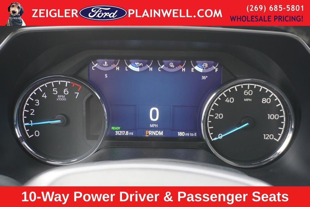 2023 Ford F-150 XLT HYBRID TWIN PANEL ROOF 20 ' BLACK ALLOYS REAR SLID