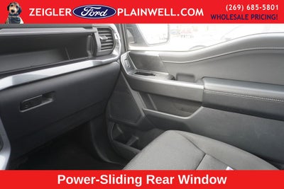 2023 Ford F-150 XLT HYBRID TWIN PANEL ROOF 20 ' BLACK ALLOYS REAR SLID