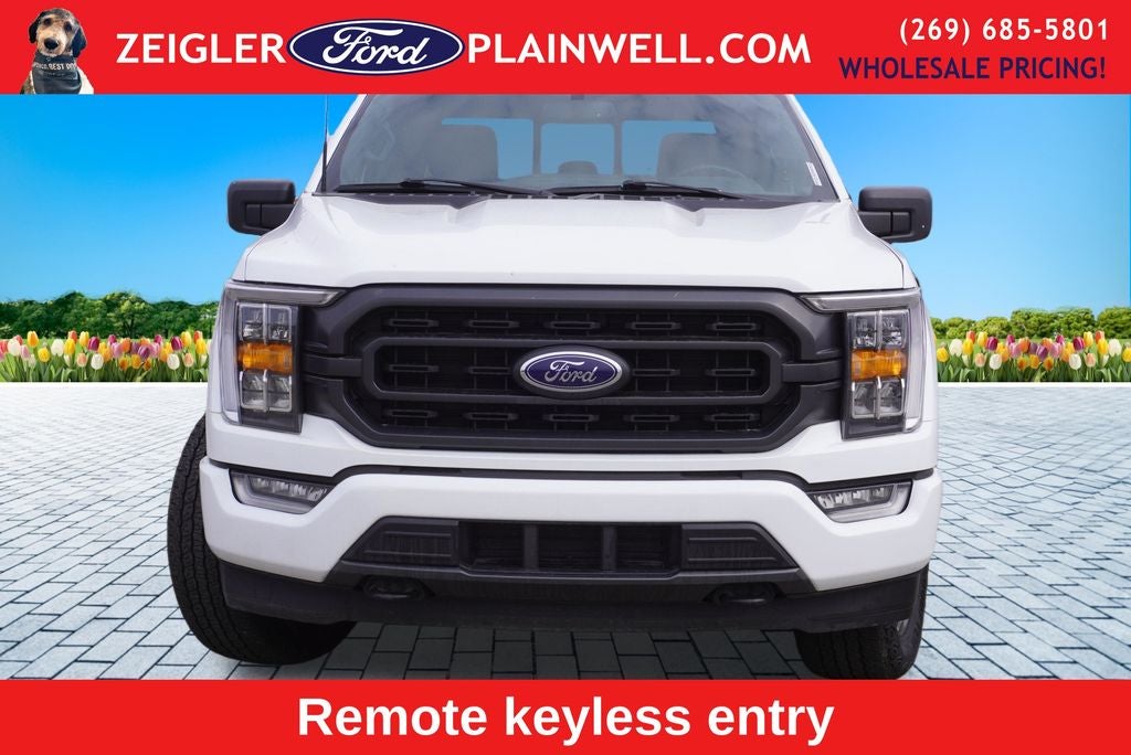 2023 Ford F-150 XLT HYBRID TWIN PANEL ROOF 20 ' BLACK ALLOYS REAR SLID