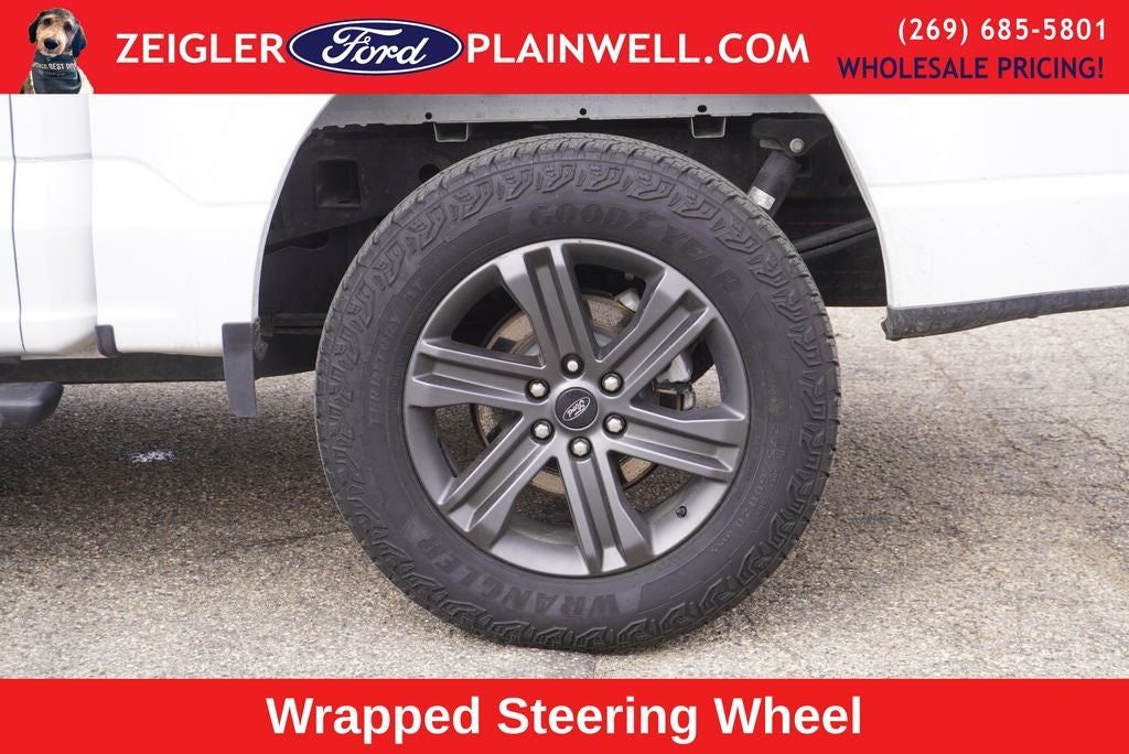 2023 Ford F-150 XLT HYBRID TWIN PANEL ROOF 20 ' BLACK ALLOYS REAR SLID