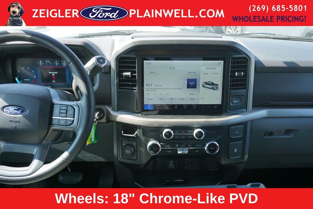 2025 Ford F-150 XLT Crew Cab 4x4 Blis 3.5L Ecoboost 18" CHROME-LIKE PV