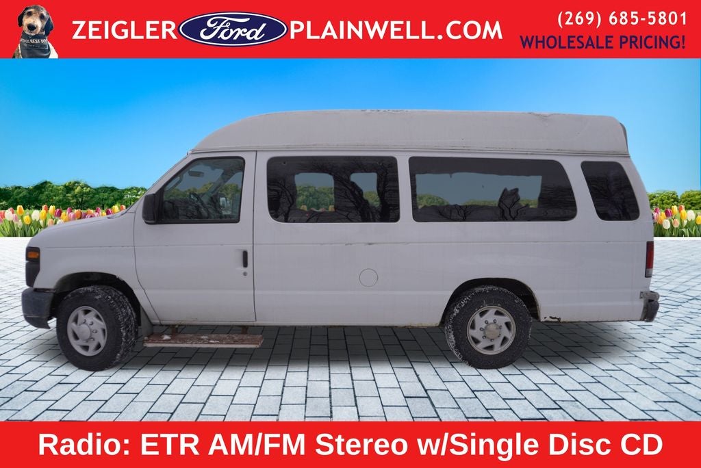 2013 Ford E-250 Passenger Wagon High Roof Passenger with Wheelchair Access