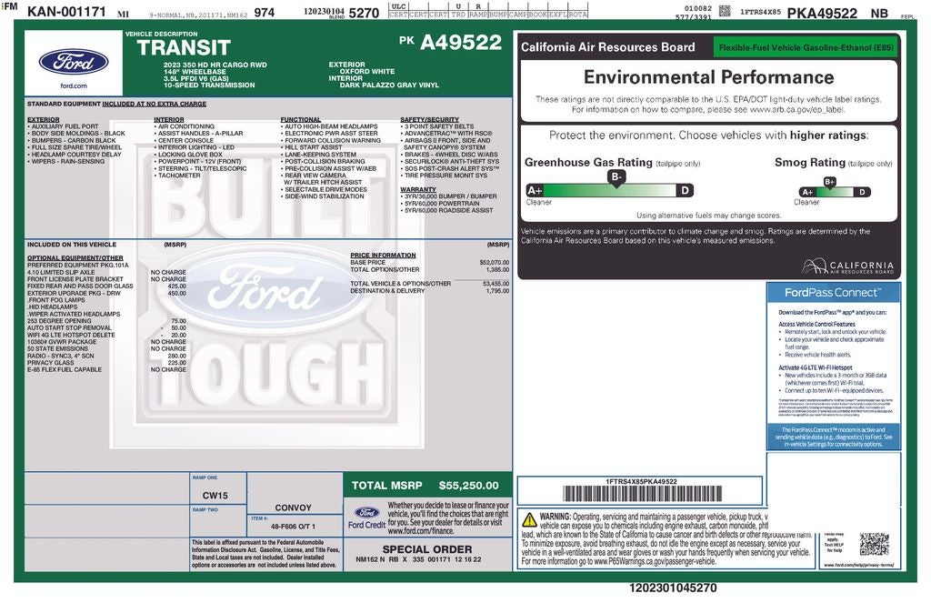 2023 Ford Transit-350 Base