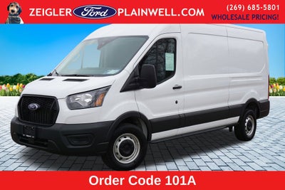 2025 Ford Transit-150 Base Medium Roof Cargo Van 148" Wheel Base Rear Camera