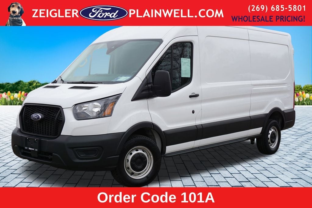 2025 Ford Transit-150 Base Medium Roof Cargo Van 148" Wheel Base Rear Camera