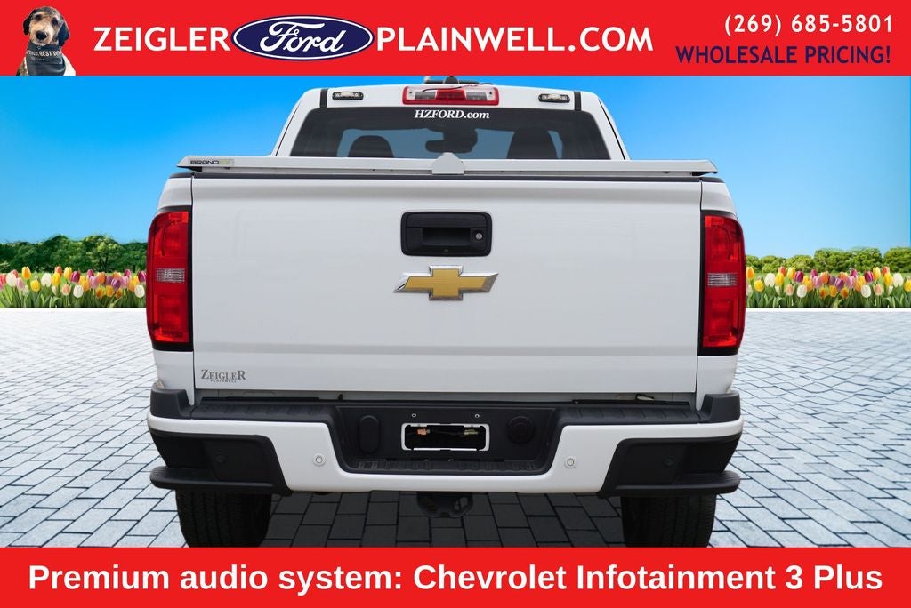 2020 Chevrolet Colorado LT Extended Cab Rear Camera Rear Topper