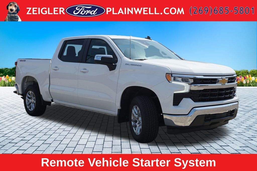 2024 Chevrolet Silverado 1500 LT CREW CAB 4X4 REAR CAMERA POWER SEAT TRAILER TOW PK