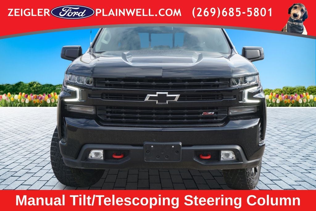 2021 Chevrolet Silverado 1500 LT Trail Boss Z71 PKG LEATHER 20' BLACK WHEELS