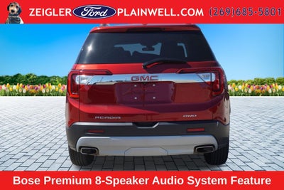 2023 GMC Acadia SLT HD CAMERA LANE KEEPING BLIS 3RD ROW SEAT 4X4