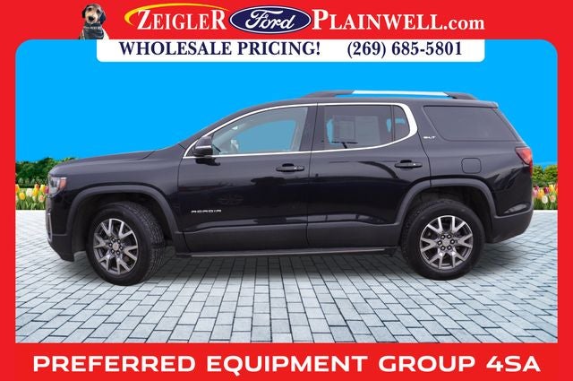 2021 GMC Acadia SLT V6 AWD Leather Power Moonroof Nav Heated Leather
