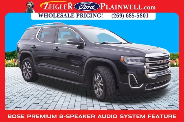 2021 GMC Acadia SLT V6 AWD Leather Power Moonroof Nav Heated Leather