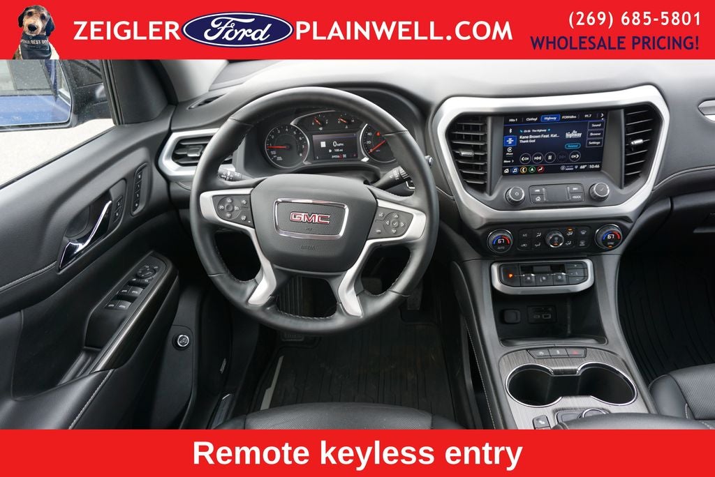 2023 GMC Acadia SLT AWD V6 Heated Leather 3 Row Seat Rear Camera Prote