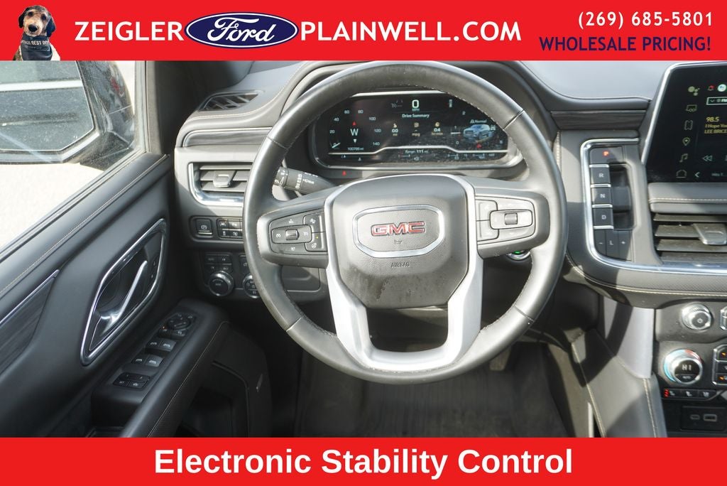 2023 GMC Yukon XL SLT SLT Premium Package with Panoramic Power Sunroof