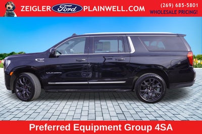 2023 GMC Yukon XL SLT SLT Premium Package with Panoramic Power Sunroof