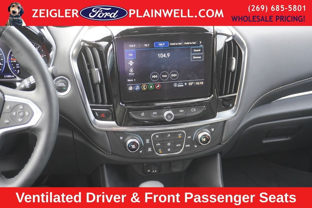 2024 Chevrolet Traverse Limited Premier REDLINE EDITION 20" GLOSS BLACK WHEELS PANO ROOF