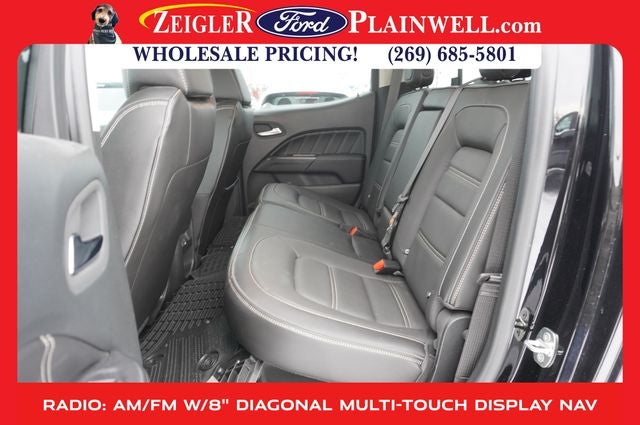 2022 GMC Canyon Denali Black Edtion Crew Cab 4x4 V6 Leather Trailer Pkg R