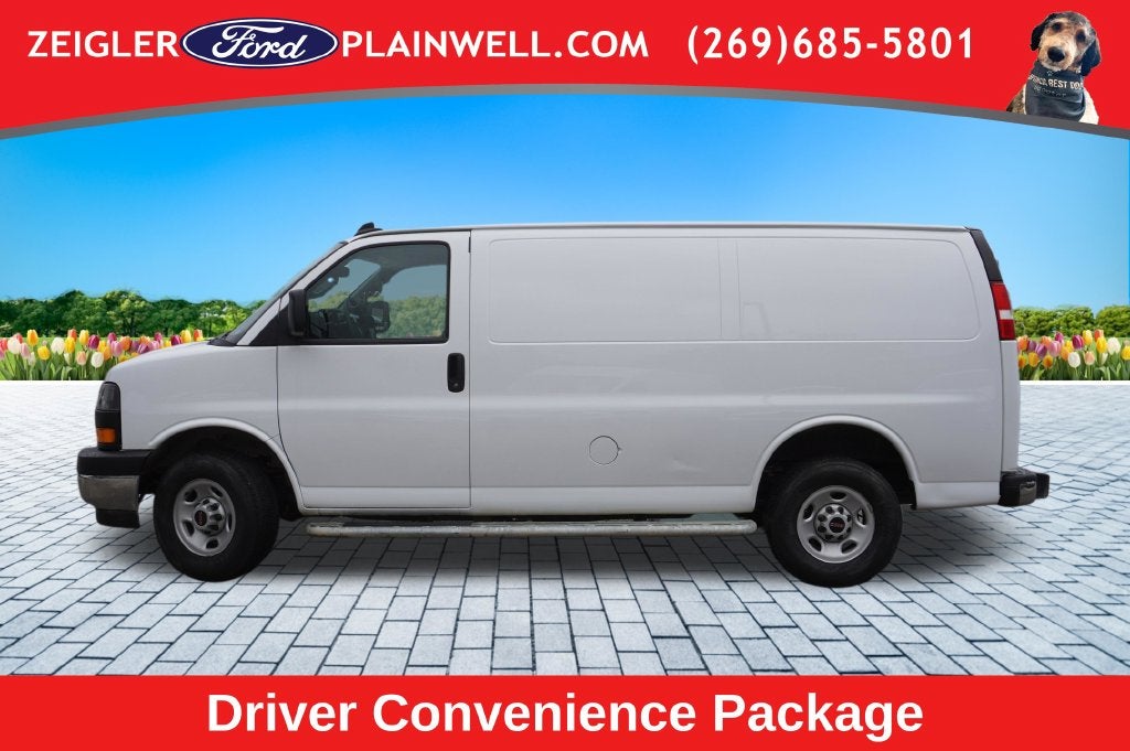 2025 GMC Savana 2500 Work Van Cargo Work Van Running Boards Rear Camera
