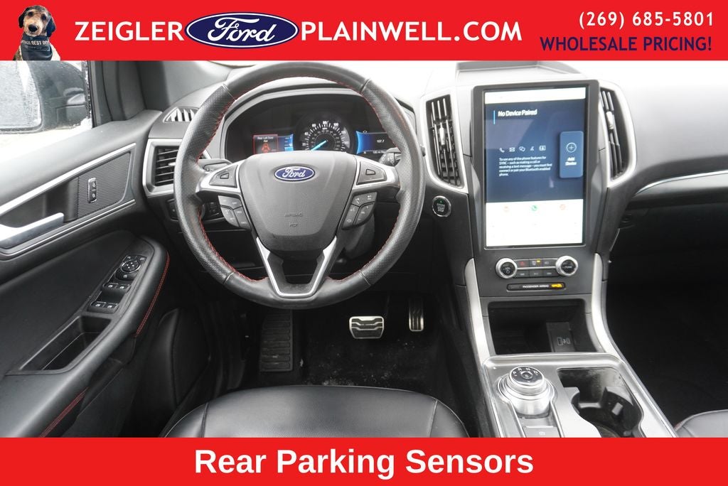 2024 Ford Edge ST Line AWD Panoramic Roof Heated Seats & Steering Convien