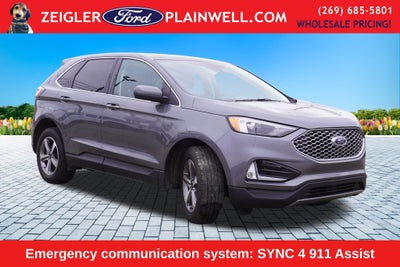 2024 Ford Edge SEL AWD Panoramic Vista Roof Heated Leather & Steering