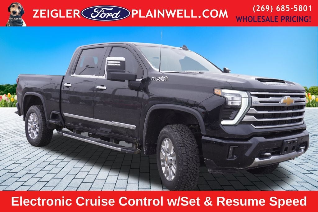 2024 Chevrolet Silverado 2500HD High Country CREW CAB DURAMAX DIESEL POWER MOONROOF LEATHER