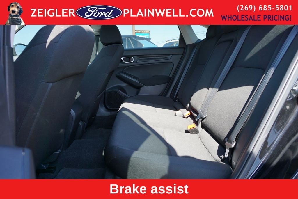 2022 Honda Civic EX Power Moonroof Power Seat Alloys Wheels Rear Camer