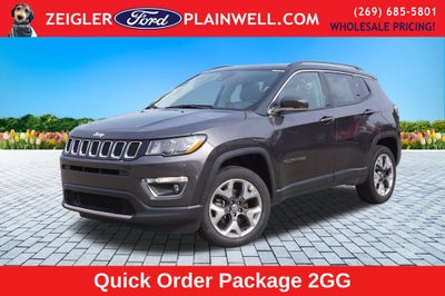 2021 Jeep Compass Limited 4x4 Leather Power Moonroof