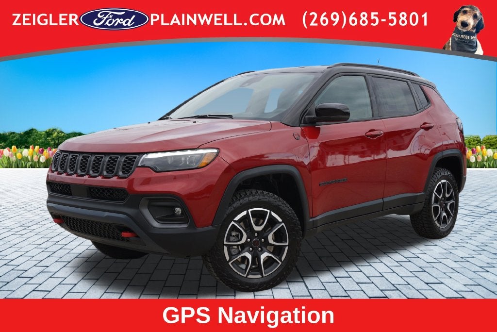 2025 Jeep Compass Trailhawk ELITE GROUP 4X4 NAVIGATION LEATHER