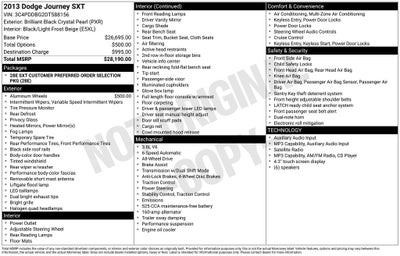 2013 Dodge Journey SXT