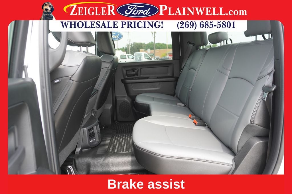 2023 RAM 3500 Tradesman 4x4 CREW CAB LONG BOX 6.4L V8 Nav HD Vinyl Seat Tr