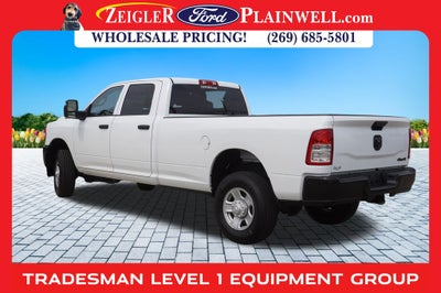 2023 RAM 3500 Tradesman 4x4 CREW CAB LONG BOX 6.4L V8 Nav HD Vinyl Seat Tr