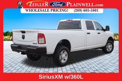 2023 RAM 3500 Tradesman 4x4 CREW CAB LONG BOX 6.4L V8 Nav HD Vinyl Seat Tr