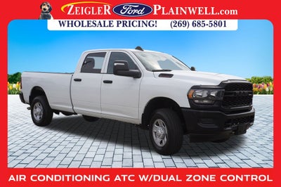 2023 RAM 3500 Tradesman 4x4 CREW CAB LONG BOX 6.4L V8 Nav HD Vinyl Seat Tr